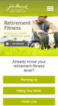 Mobile Screenshot of jhretirementfitness.com